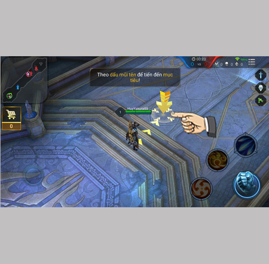 Giao diện trong game.